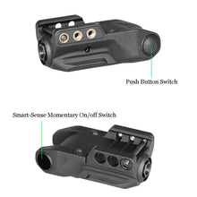 Load image into Gallery viewer, GLK001 Green Laser Sight with Sensor ON-Off Smart Activation Rechargeable Battery for Pistols Handguns
